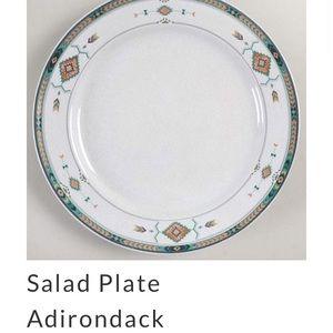 Tribal Print set of Salad Plates